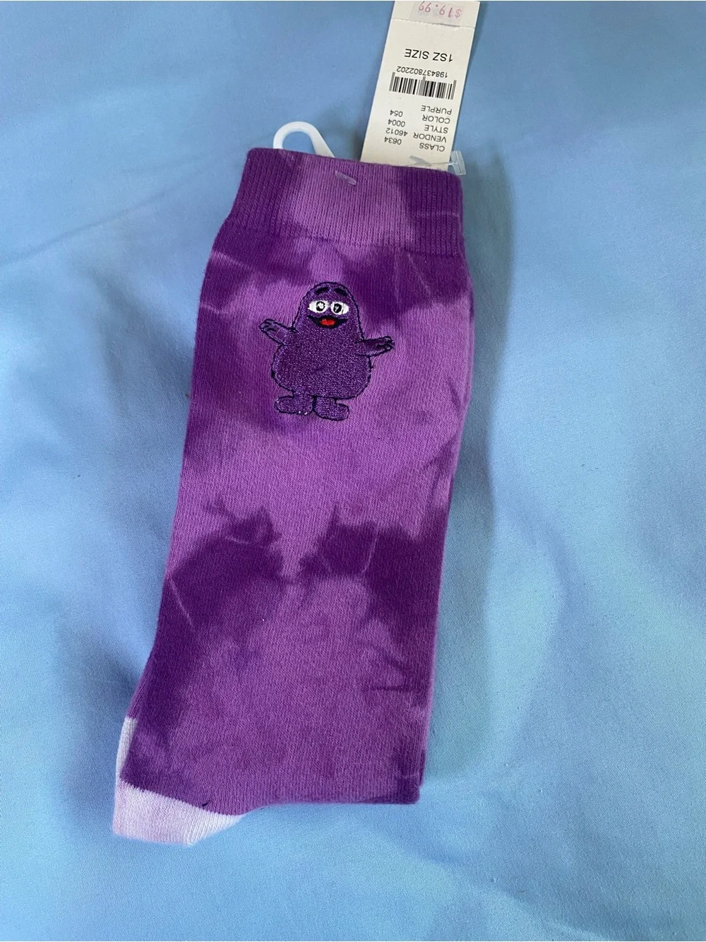Purple Grimace socks